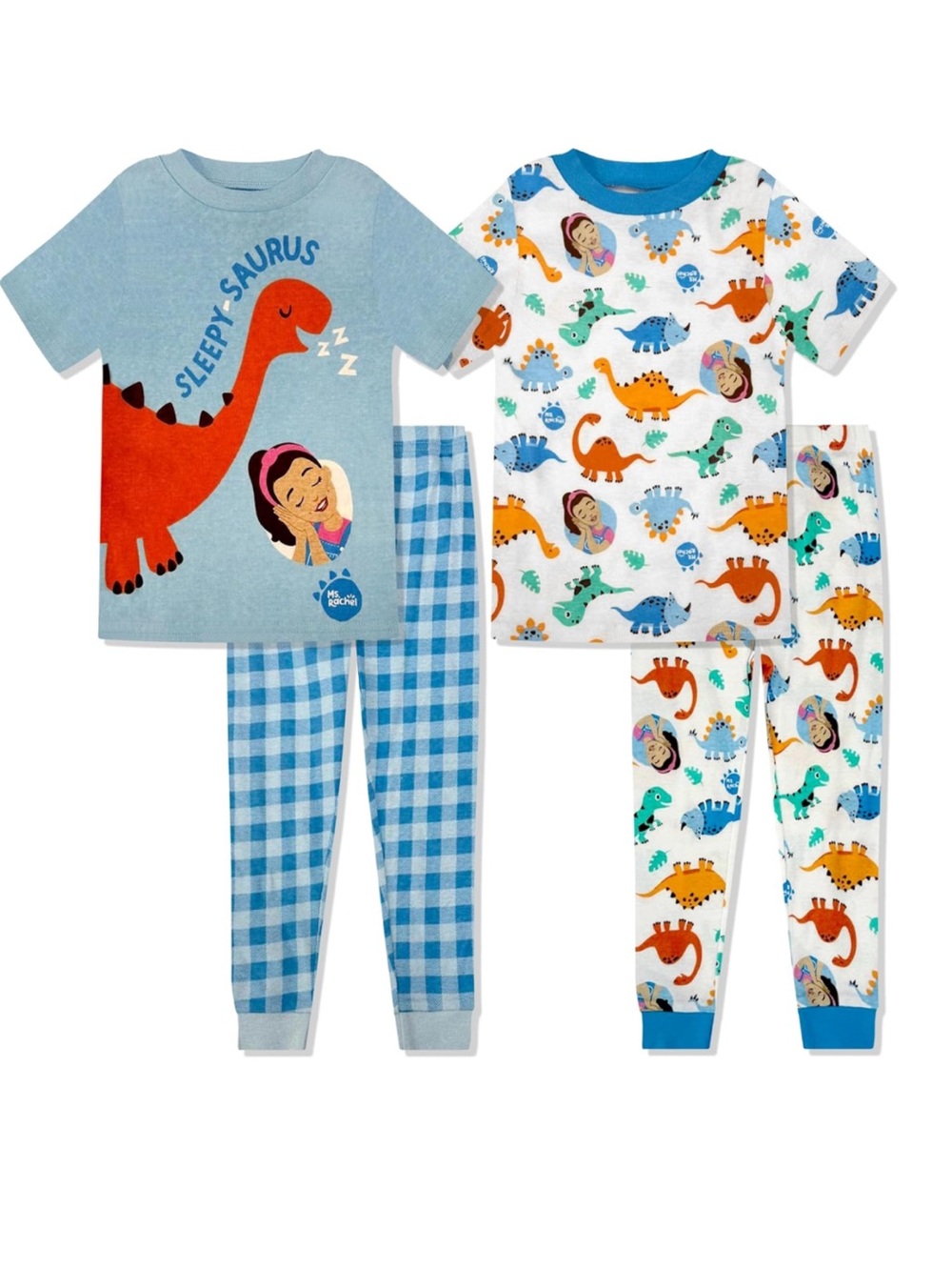 Ms. Rachel Kids 2-Pajama Matching Sets  Cozy Boys Girls Pjs, - Official Product